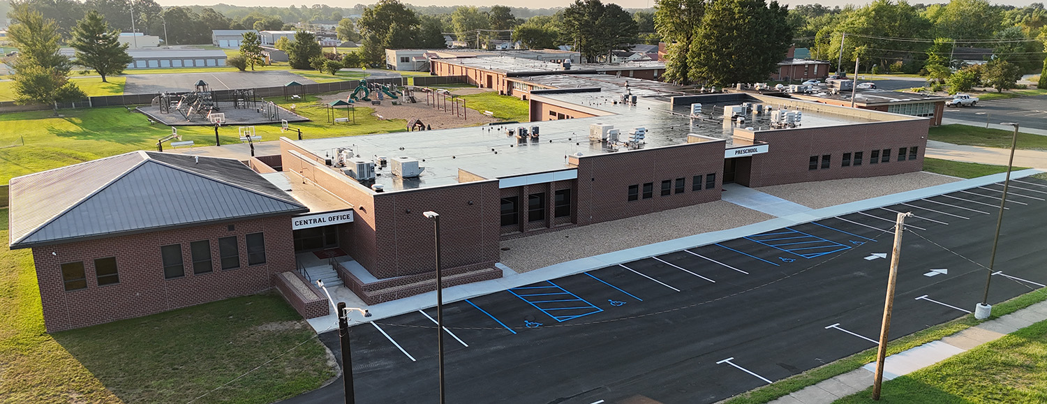 New Admin/Preschool/Title1 Buildling.